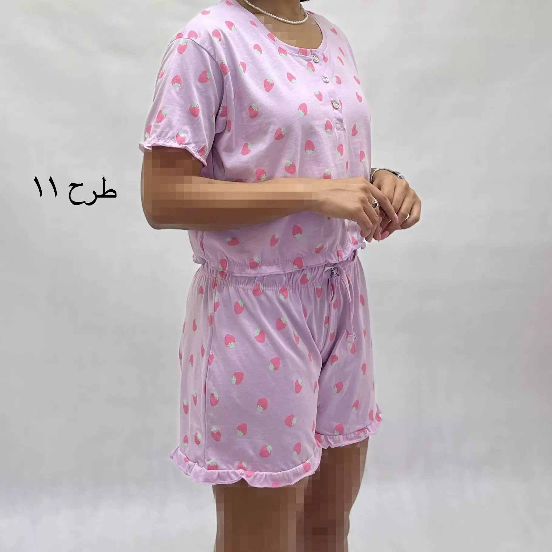 ست کراپ و شورتک چین 0081235718